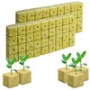 72Pcs Rockwool Grow Cubes - 1.5×1.2×1.2Inch Stonewool Starter Plugs for