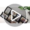 Malden International Designs Puzzle 8-Way Opening Plastic Picture Frame Collage,