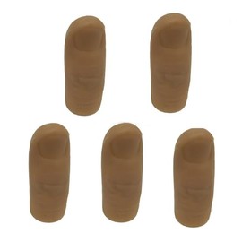 Sndperiexam 5Pcs Vernet Magic Thumb Tip Medium (Vinyl) by Vernet - Trick Novelty and Gag Toys