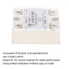 SSR-25-DA, DC-AC Solid State Relay Module, Non-Contact Switch with Aluminum