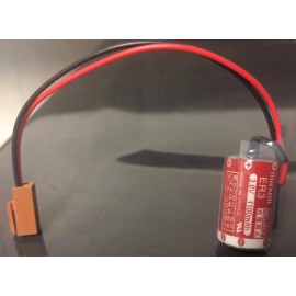 Brand New Maxell ER3 3.6V 1100MAH Li-ion PLC Battery with Plug, JAE Connector