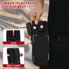 KUNN Tool Pouch with Belt Clip, Utility Small Tool Organizer