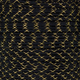 PARACORD PLANET Metallic 550 Paracord with Sparkle Tracers - Lengths of 10', 25', 50', and 100' - Available in Red, Gold, Green, Blue, and Silver - Add Some Shine to Your Next Paracord Project