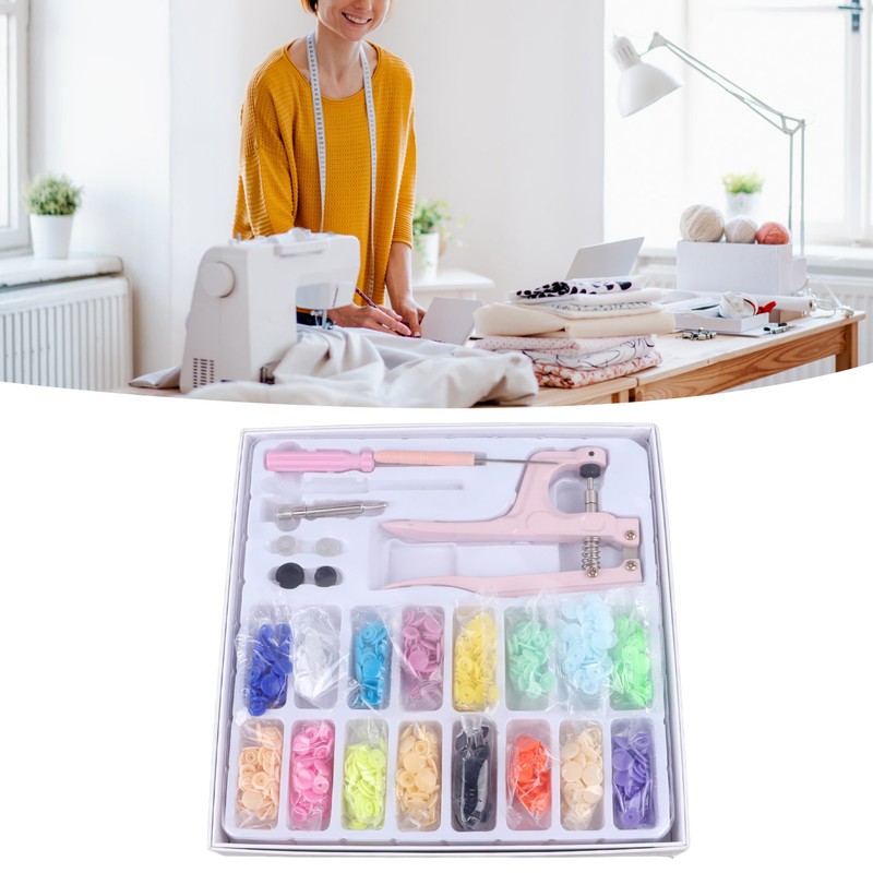 Snap Fastener Tool Kit Labor Saving Nail Free Snap Pliers