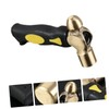 Mipcase Brass Stamping Hammer with Handle Design Hammer for Jewelry