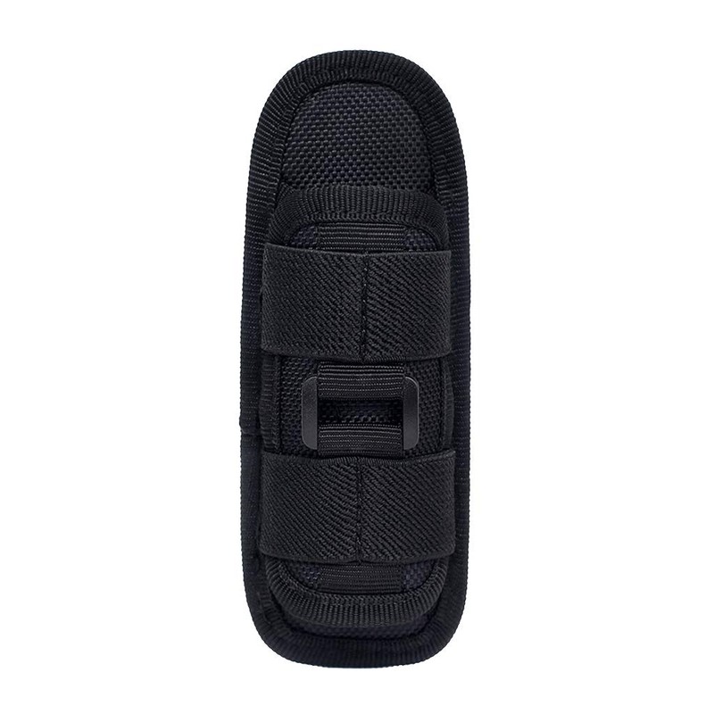 sharprepublic Flashlight Holster Flashlight Holder Belt Carry Case for Flashlight