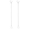 WHAMVOX Stainless Steel Toilet Flapper Chain Replacement 2Pcs Universal Fit