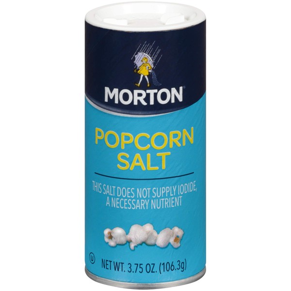 Morton Popcorn Salt, 3.75 Ounce Shaker (Pack of 12)