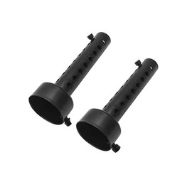 Riloer 2 x Motorcycle Universal Exhaust Silencer DB Killer Exhaust Silencer 48 mm