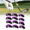 12PCS Golf Club Head Covers Neoprene Scratch Proof Golf Club