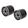 2pcs Engine Oil Filter 136‑7848 Perfect Sealing for Toro Single