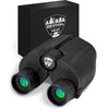 E Tronic Edge Binoculars for Adults - 10x25 Compact Binoculars