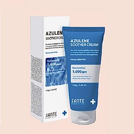Sante Santte Azulene Soothing Cream Large Capacity Absorbing Inner Drying 150g Dr. Sante 💜BEST💜Azulene Soothing Cream 150g / 상떼 아줄렌 수더크림 대용량 수부지 속건조 150g 닥터상떼 💜BEST💜아줄렌 수더크림 150g
