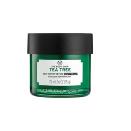 The Body Shop Tea Tree Anti-Imperfection Night Mask, 2.6 Fl Oz (Vegan)