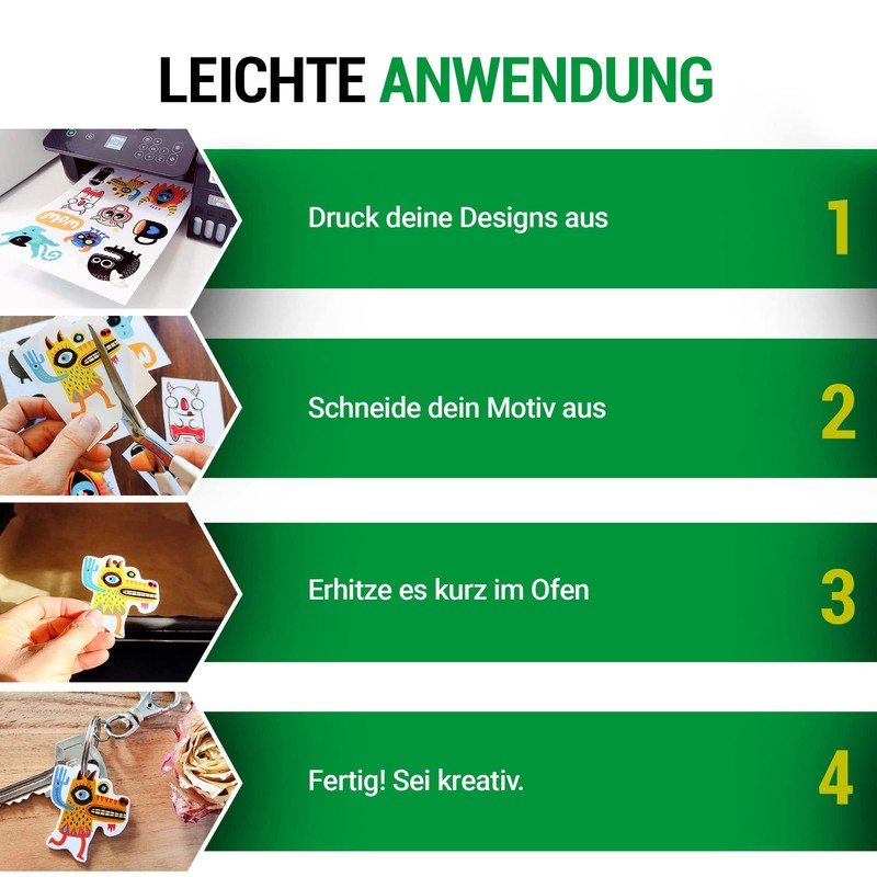 SKULLPAPER® Shrink Film - Printable, Writeable, Paintable, Stampable for Individual