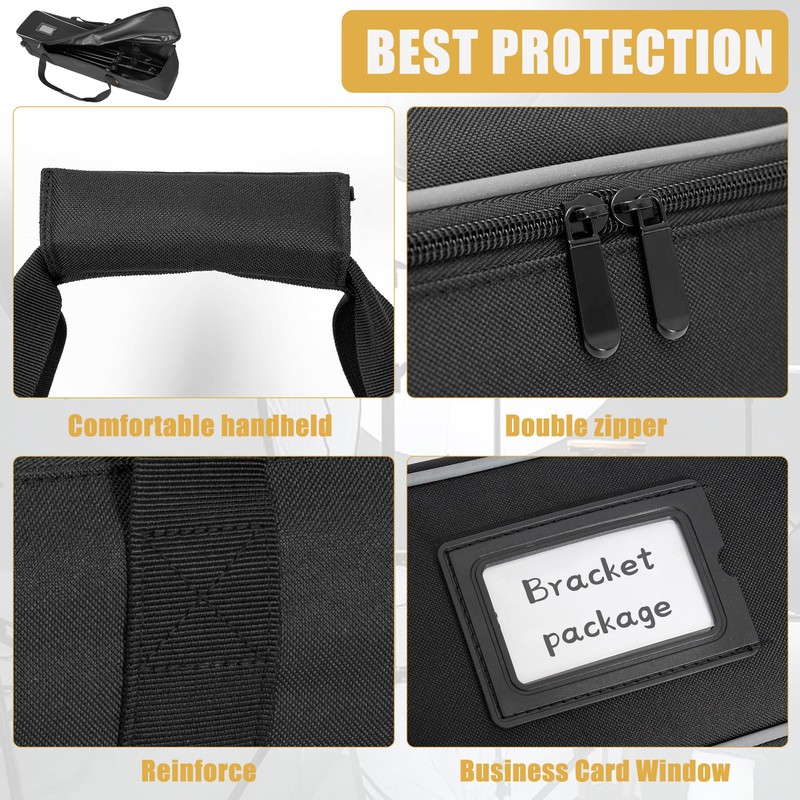 OUUTMEE Multifunctional Tripod Bag Heavy Duty Tripod Carrying Case with