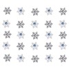 Jolee'S Boutique Dimensional Stickers-Snowflake Repeats