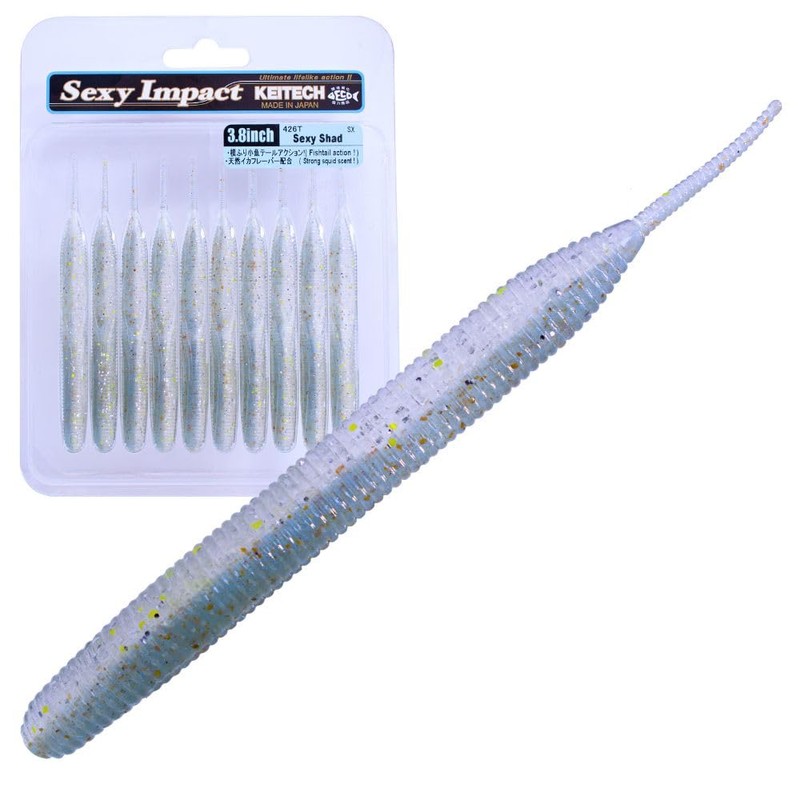 Keitech (kay Tech) Lure Sexy Impact 3.8 440 erekutorikkusyaddo