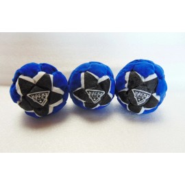 Wham-O 3 - Wham-O - Hacky Sack - Footbag - Blue & Black