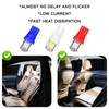 KUQUTIDY 10PCS 194 T10 168 LED Bulb White W5W 2825