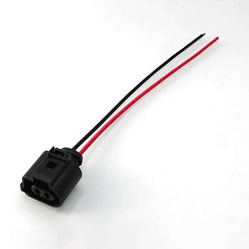 2PCS 1J0973722A Rear Brake Caliper Motor Harness Plug Connector 1J0