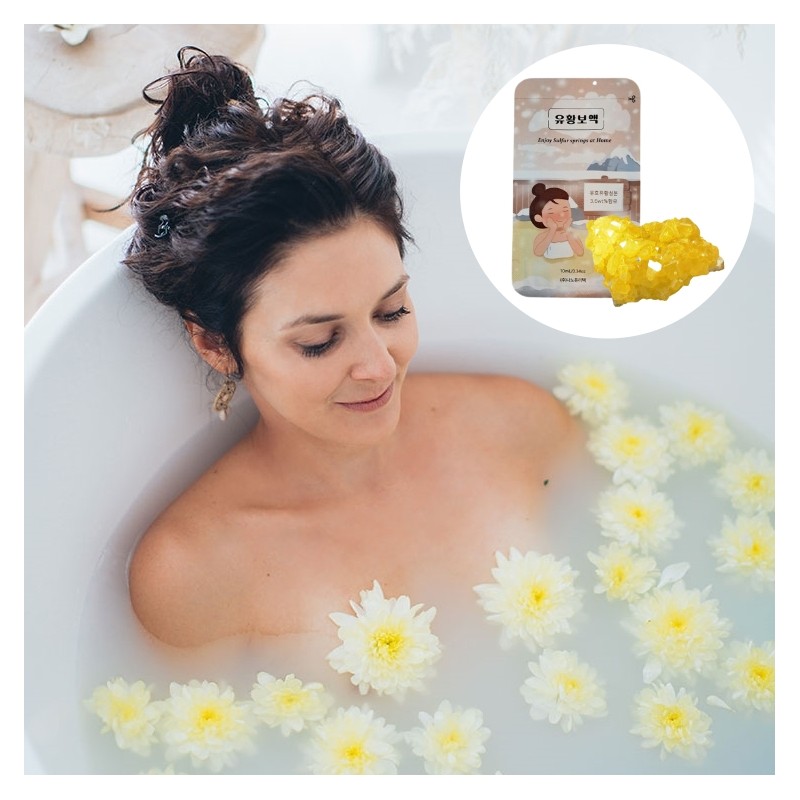 Detailed page [2 Boxes] Hot spring sulfur-containing liquid bath salts