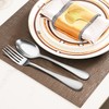 LAZAHOME 36-Piece Fork and Spoon Silverware Set, Food-Grade Stainless Steel