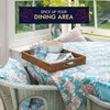 Ragged Rose Cotton Tablecloth for a 6-7 Ft Table -
