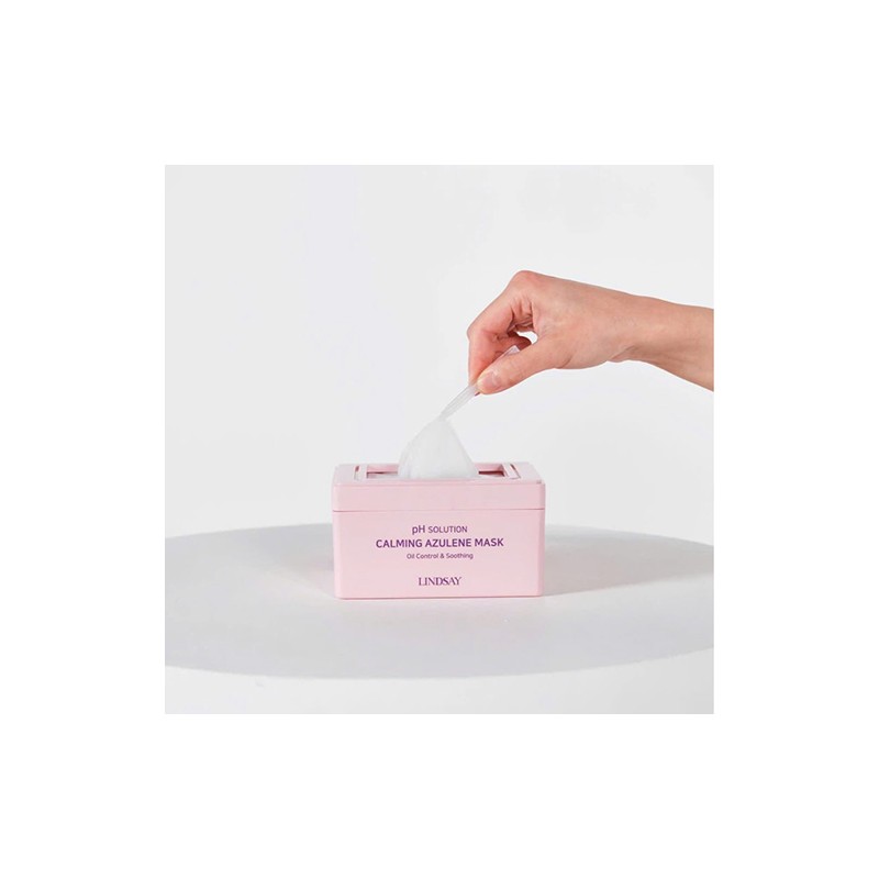 Lindsay [Lindsay]PH Solution Calming Azulene Mask 300g (24 Sheets)