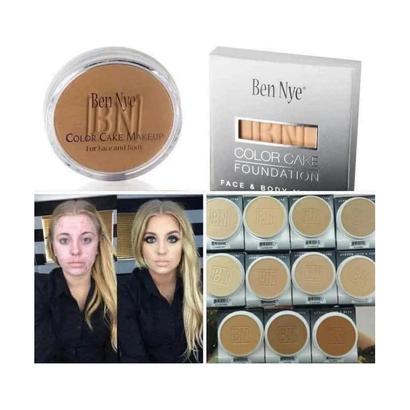 Ben Nye Color Cake Foundation (maquillaje En Polvo Compacto)