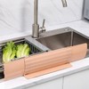 Sink Splash Guard for Dishwashing Water Fence Pink