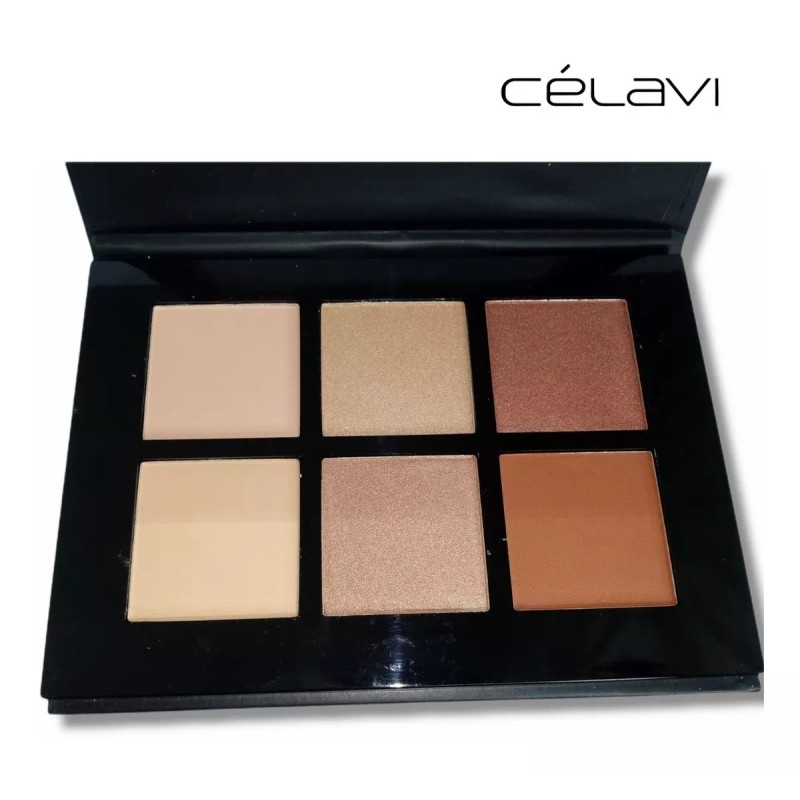 Celavi Célavi Paleta De Iluminadores Flawless 6 Tonos