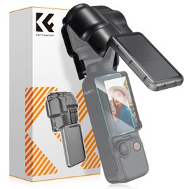 K&F Concept Pocket 3 Protective Case Cover for DJI Osmo Pocket 3, Plastic Gimbal Protector Lens Screen Protector Guard Case Accessories