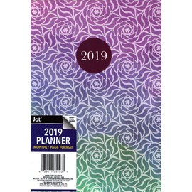 2019 Personal Monthly Planner/Calendar / Organizer - Monthly Page Format - v3