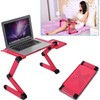 Ergonomic Laptop Stand, Adjustable Height, Lightweight Portable Foldable with Non-Slip
