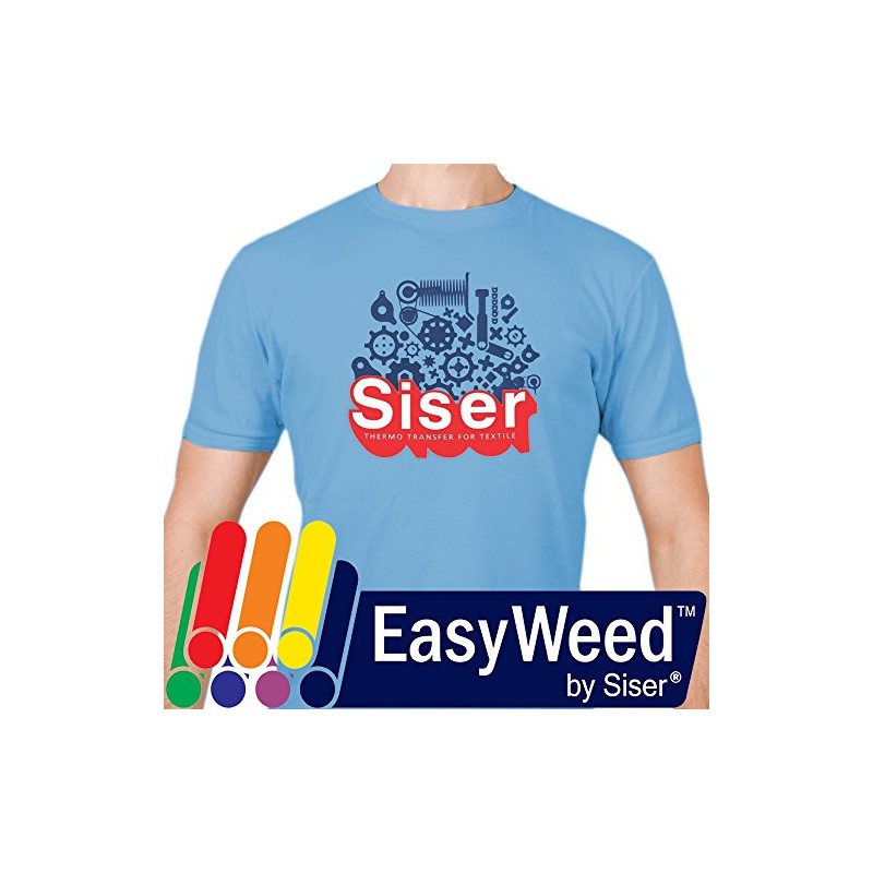 Siser EasyWeed Heat Transfer Vinyl HTV for T-Shirts 12 x