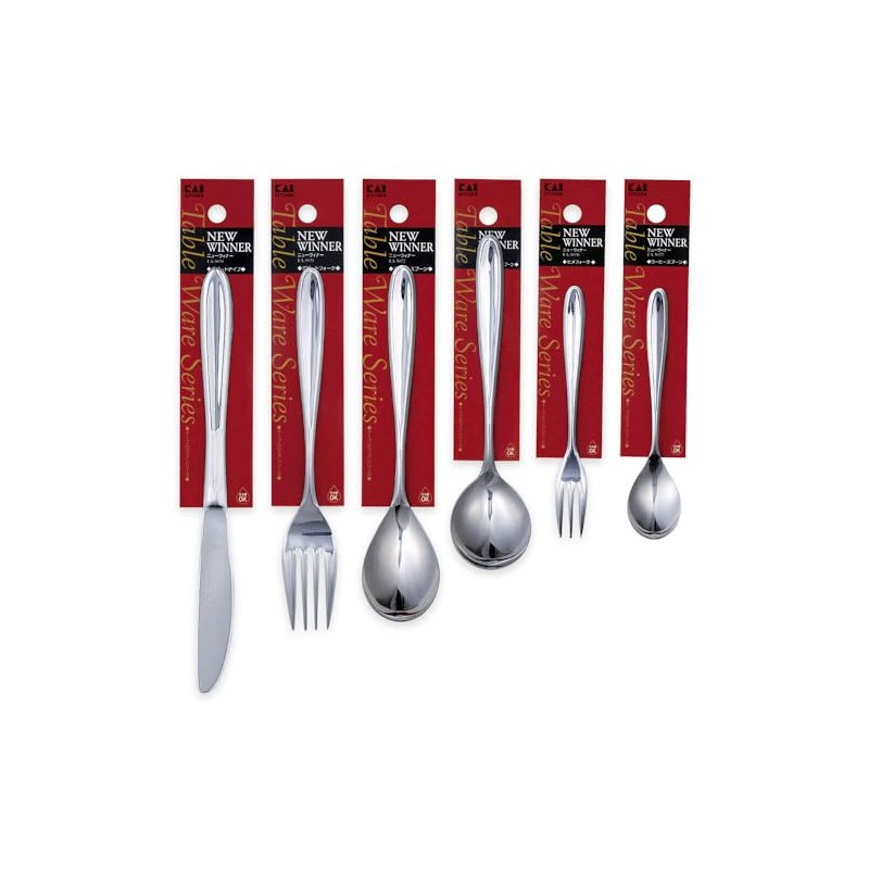 Stainless Steel Dinner Cutlery Set of 6 24