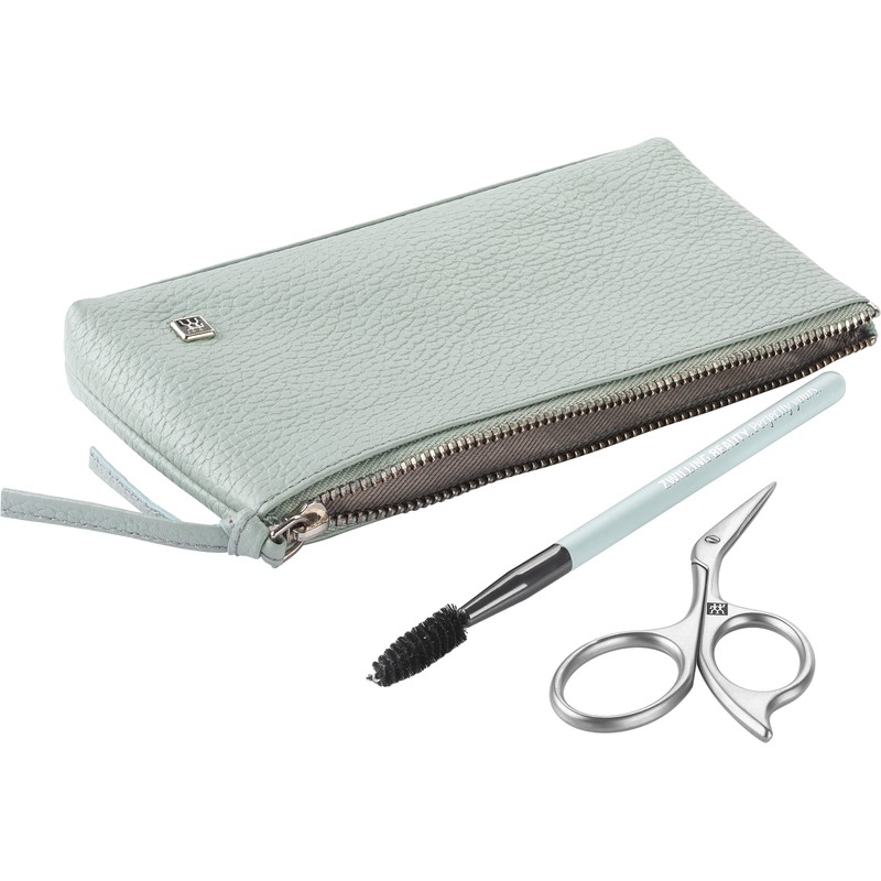 ZWILLING Eyebrow Set with Hair Brush and Scissors, Gift Set