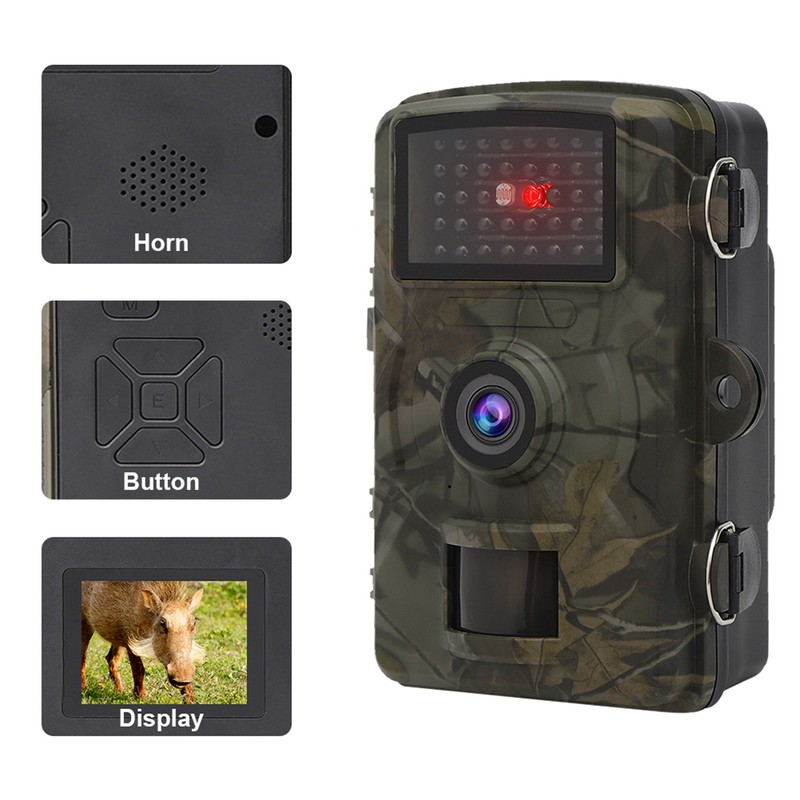 16MP High Definition 1080P Infrared Night Vision Monitoring Waterproof Hunting