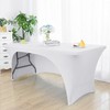 Time to Sparkle 2PCS 4ft Stretch Spandex Table Cover for