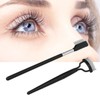 2pcs Eyelash Comb Set, Folding Lash Separator Stainless Steel Teeth