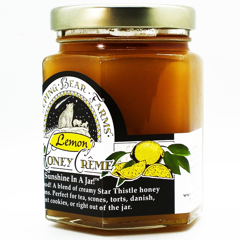 Creamed Lemon & Honey - Honey Creme 8 oz. Jar