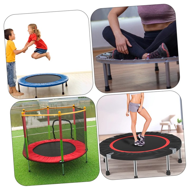 NOLITOY 10pcs Trampoline Leg Caps Replacement Anti-Slip Trampoline Pad for