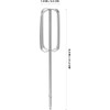 Mipcase Varillas Para Batidora De Mano 2 Piezas Acero Inoxidable
