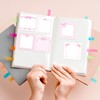 240 Sheets Cute Pink Bow Sticky Notes Set – 12