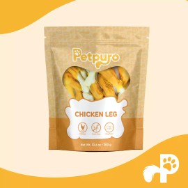 petpuro Chicken Dog Treats Rawhide-Free Chews High Protein Training Rewards 10.6 oz