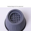Leheybia 4 Pcs Shock And Noise Cancelling Washing Machine Support,