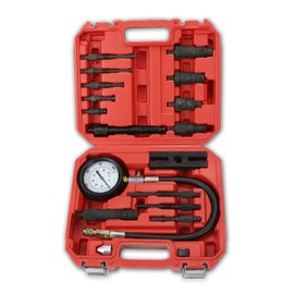 TU-15 Diesel Engine Compression Tester Kit - Cylinder Pressure Gauge for Diesel Cars and Trucks