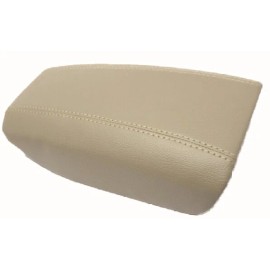 Kar Designers Fits 99-06 Volvo S80 Beige Real Leather Center Console Lid Armrest Cover