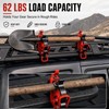 4 Pcs Heavy Duty Metal Rubber Shovel Holder for Truck,Quick